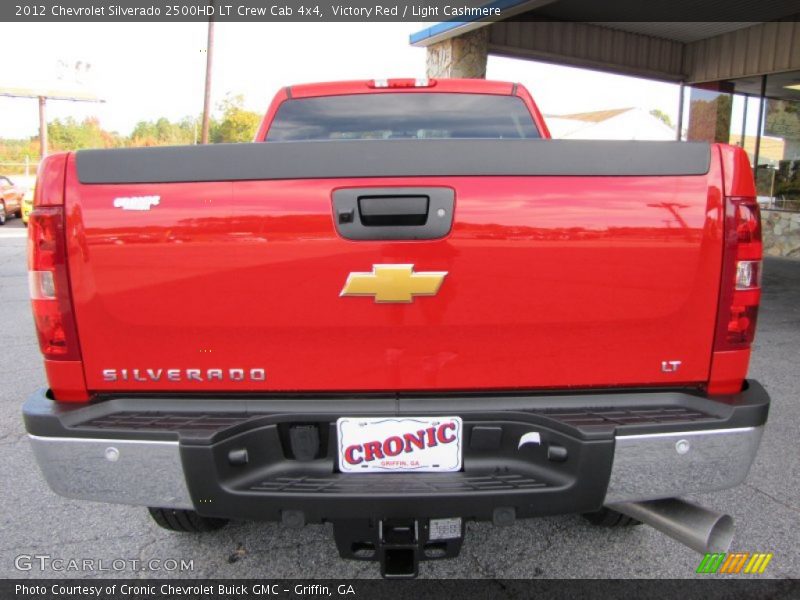 Victory Red / Light Cashmere 2012 Chevrolet Silverado 2500HD LT Crew Cab 4x4