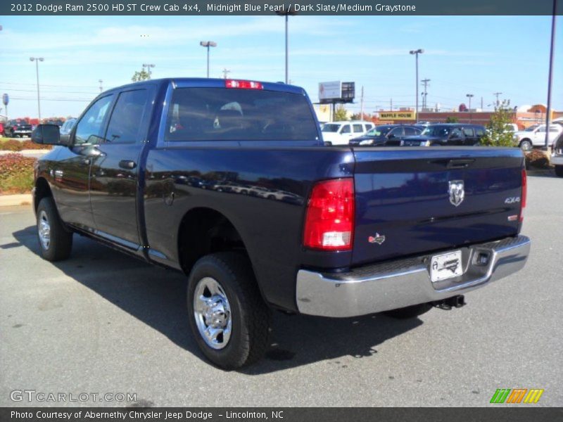  2012 Ram 2500 HD ST Crew Cab 4x4 Midnight Blue Pearl