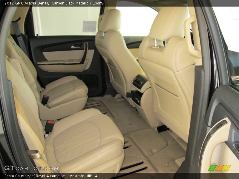 Carbon Black Metallic / Ebony 2012 GMC Acadia Denali