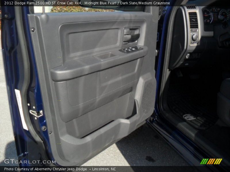 Midnight Blue Pearl / Dark Slate/Medium Graystone 2012 Dodge Ram 2500 HD ST Crew Cab 4x4