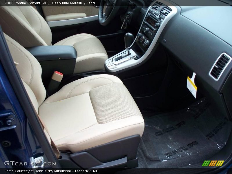 Deep Blue Metallic / Sand 2008 Pontiac Torrent GXP