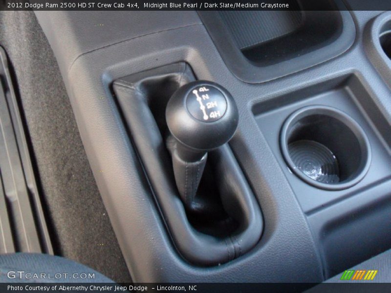 Midnight Blue Pearl / Dark Slate/Medium Graystone 2012 Dodge Ram 2500 HD ST Crew Cab 4x4