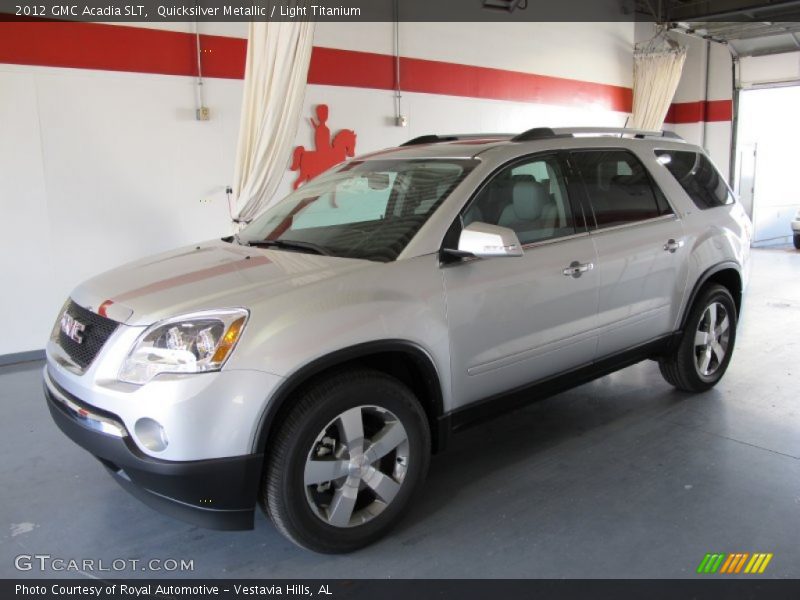 Quicksilver Metallic / Light Titanium 2012 GMC Acadia SLT