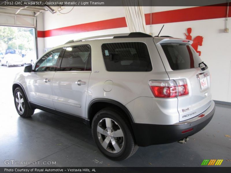 Quicksilver Metallic / Light Titanium 2012 GMC Acadia SLT