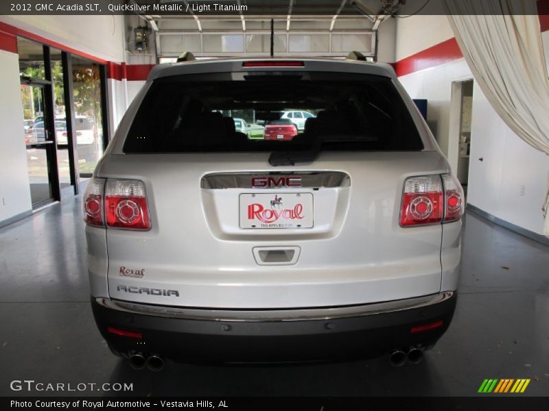 Quicksilver Metallic / Light Titanium 2012 GMC Acadia SLT