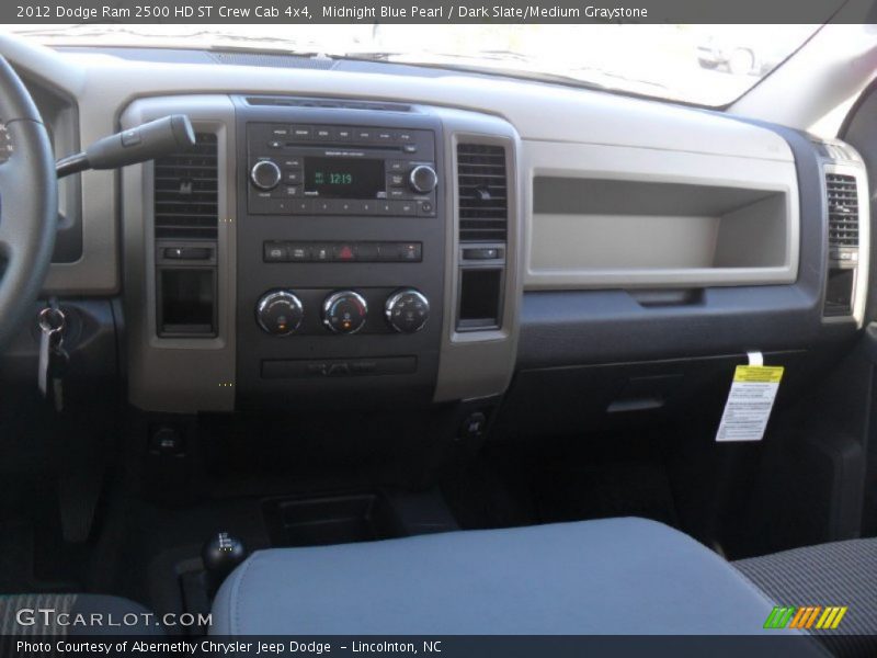 Midnight Blue Pearl / Dark Slate/Medium Graystone 2012 Dodge Ram 2500 HD ST Crew Cab 4x4