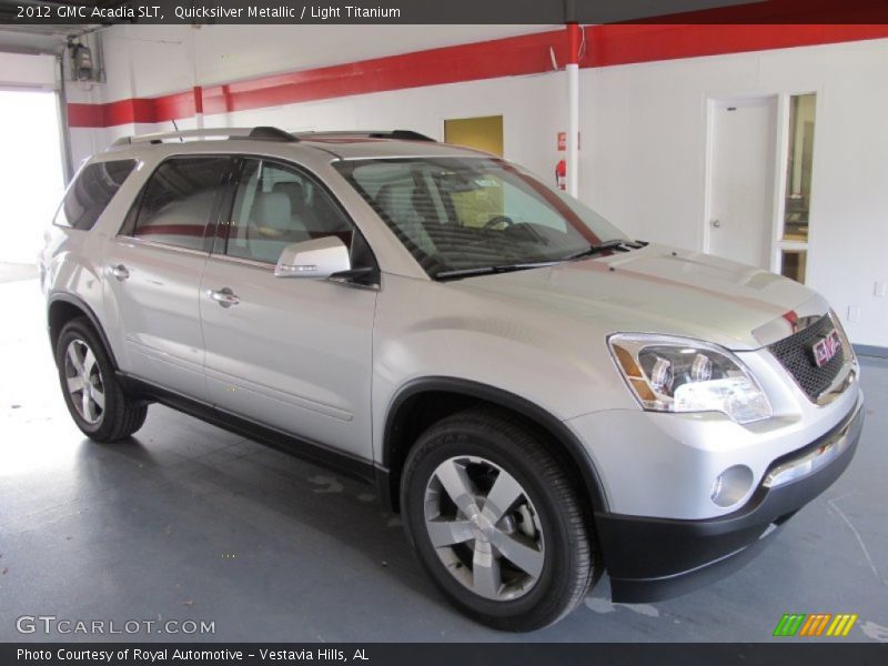 Quicksilver Metallic / Light Titanium 2012 GMC Acadia SLT