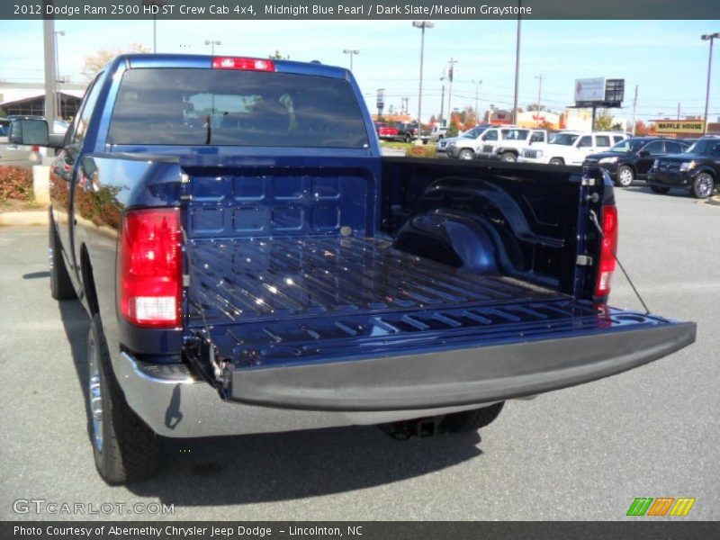 Midnight Blue Pearl / Dark Slate/Medium Graystone 2012 Dodge Ram 2500 HD ST Crew Cab 4x4