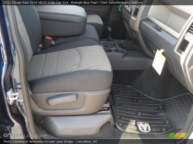 Midnight Blue Pearl / Dark Slate/Medium Graystone 2012 Dodge Ram 2500 HD ST Crew Cab 4x4
