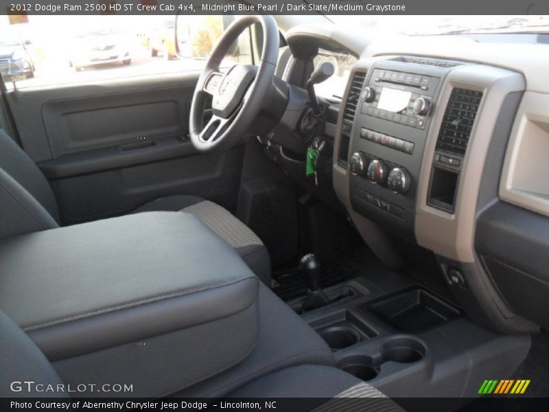 Midnight Blue Pearl / Dark Slate/Medium Graystone 2012 Dodge Ram 2500 HD ST Crew Cab 4x4