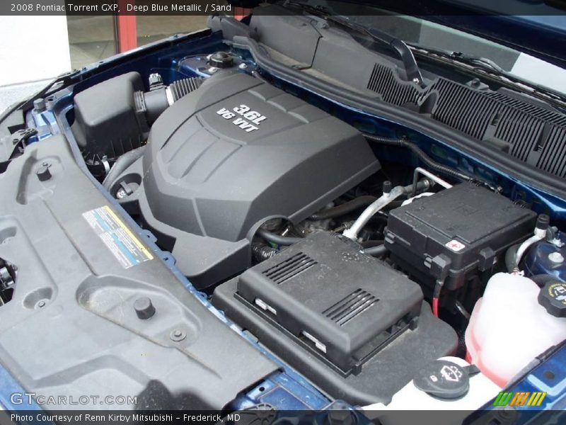 Deep Blue Metallic / Sand 2008 Pontiac Torrent GXP