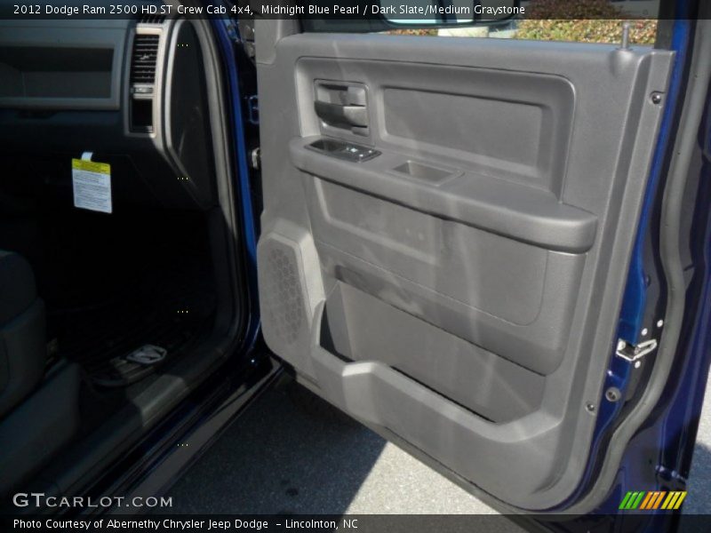 Midnight Blue Pearl / Dark Slate/Medium Graystone 2012 Dodge Ram 2500 HD ST Crew Cab 4x4