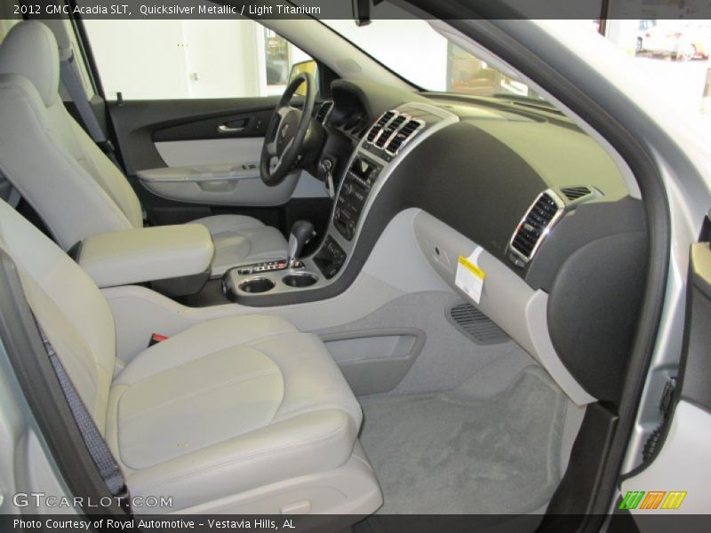 Quicksilver Metallic / Light Titanium 2012 GMC Acadia SLT