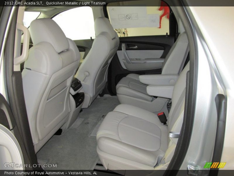 Rear seat captins chairs - 2012 GMC Acadia SLT