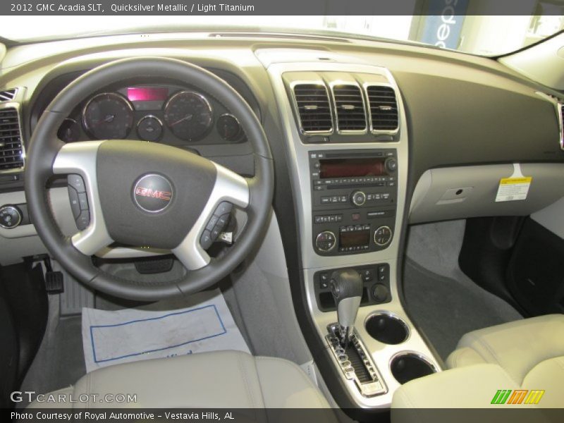 Quicksilver Metallic / Light Titanium 2012 GMC Acadia SLT