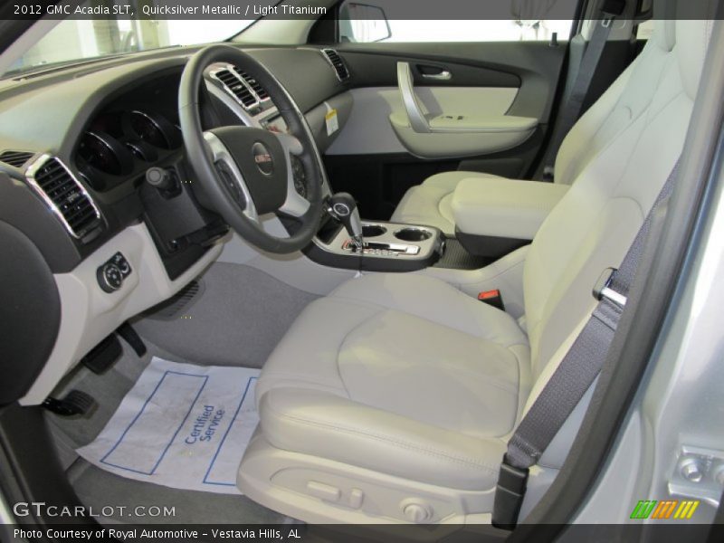 Quicksilver Metallic / Light Titanium 2012 GMC Acadia SLT