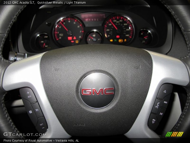 Quicksilver Metallic / Light Titanium 2012 GMC Acadia SLT