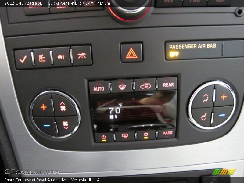 Quicksilver Metallic / Light Titanium 2012 GMC Acadia SLT