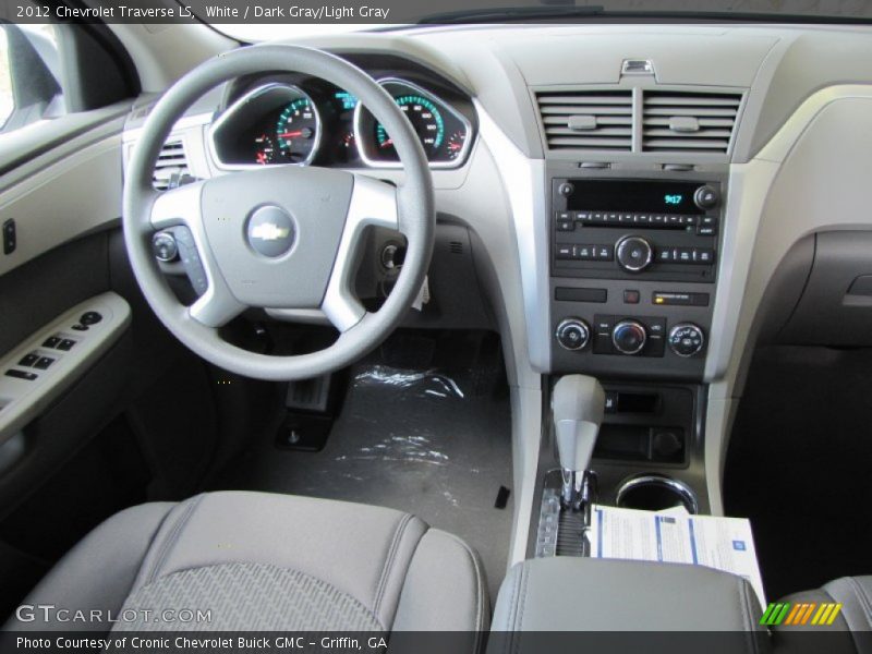 Dashboard of 2012 Traverse LS