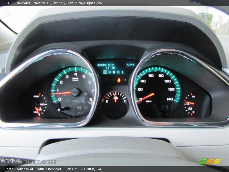  2012 Traverse LS LS Gauges