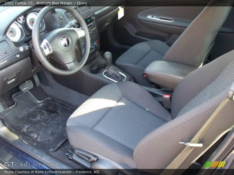 Midnight Blue Metallic / Ebony 2009 Pontiac G5