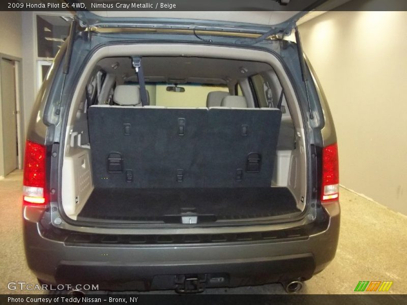 Nimbus Gray Metallic / Beige 2009 Honda Pilot EX 4WD