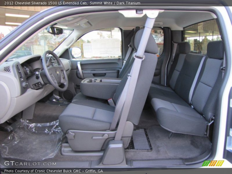  2012 Silverado 1500 LS Extended Cab Dark Titanium Interior