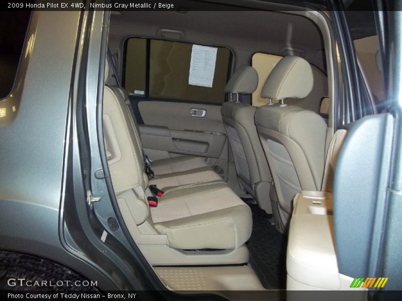 Nimbus Gray Metallic / Beige 2009 Honda Pilot EX 4WD