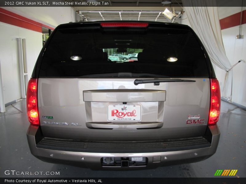Mocha Steel Metallic / Light Tan 2012 GMC Yukon XL SLT