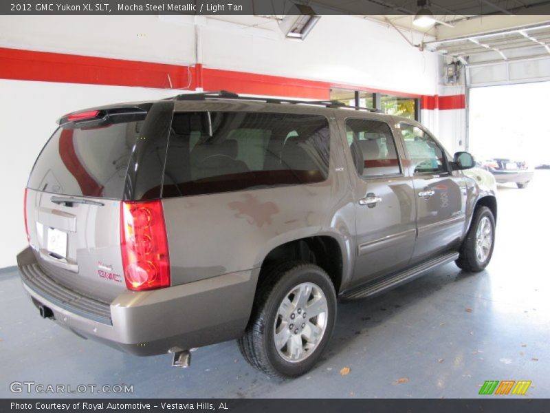 Mocha Steel Metallic / Light Tan 2012 GMC Yukon XL SLT