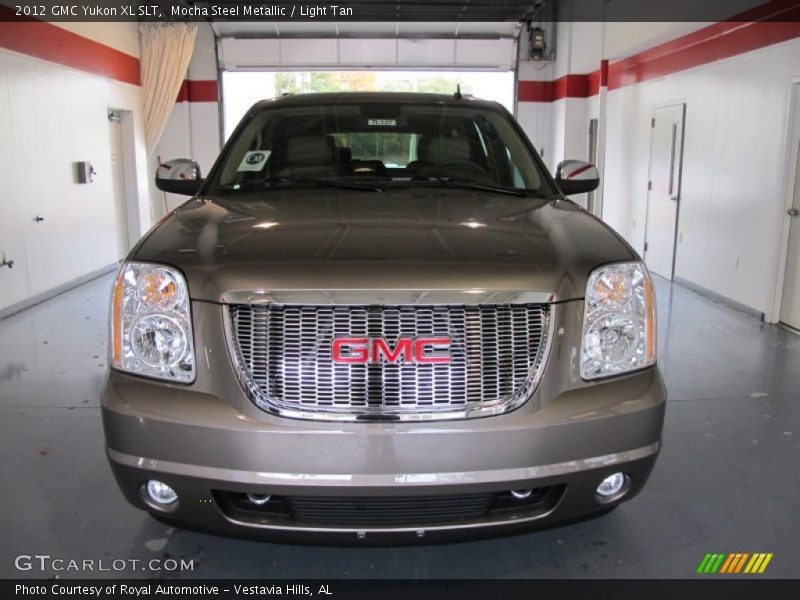 Mocha Steel Metallic / Light Tan 2012 GMC Yukon XL SLT