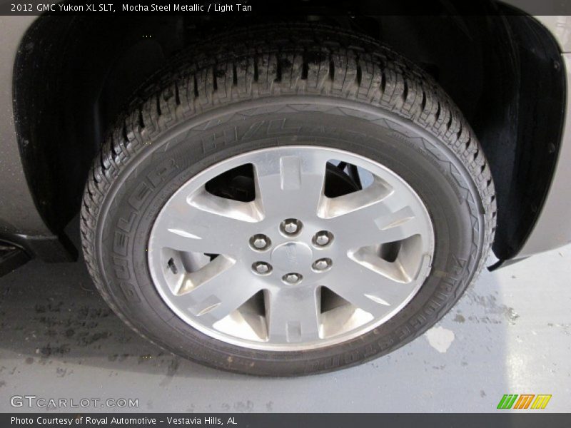 Mocha Steel Metallic / Light Tan 2012 GMC Yukon XL SLT