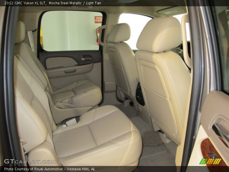 SLT 2nd row captins seats in light tan leather - 2012 GMC Yukon XL SLT