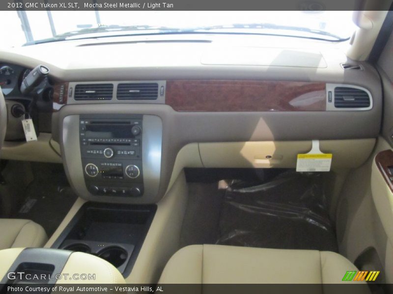 Mocha Steel Metallic / Light Tan 2012 GMC Yukon XL SLT