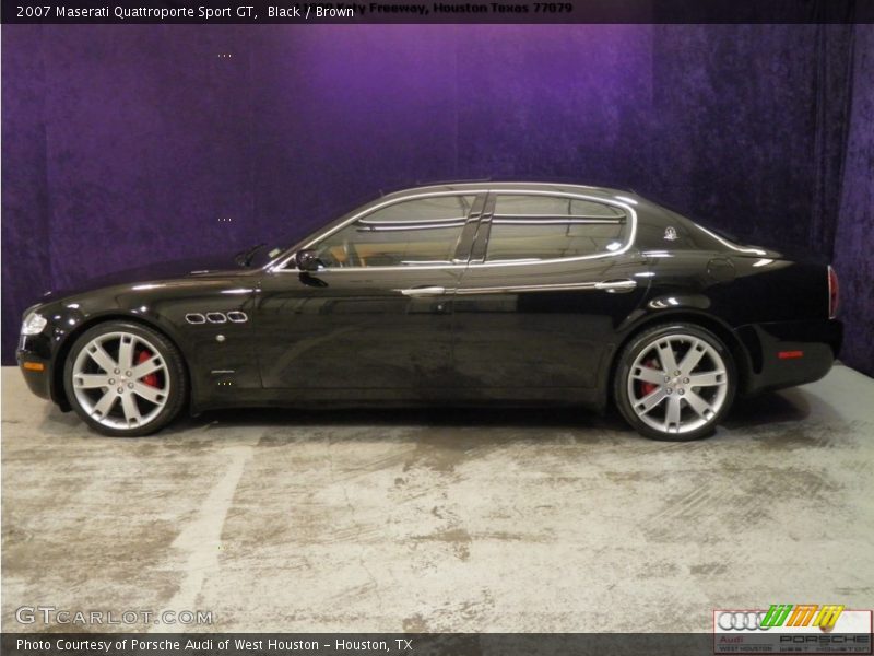 Black / Brown 2007 Maserati Quattroporte Sport GT