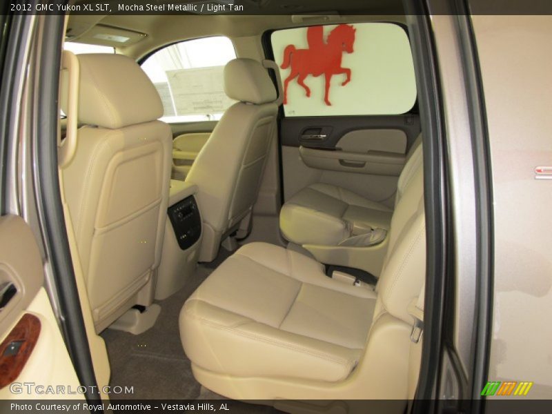 Mocha Steel Metallic / Light Tan 2012 GMC Yukon XL SLT