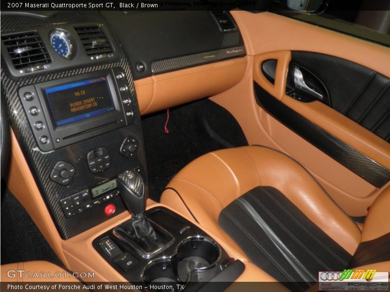 Black / Brown 2007 Maserati Quattroporte Sport GT