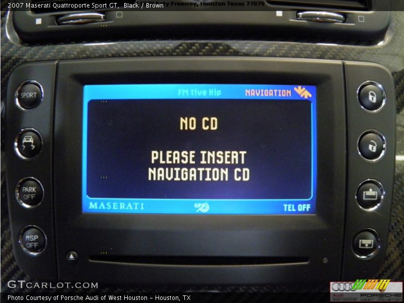 Black / Brown 2007 Maserati Quattroporte Sport GT