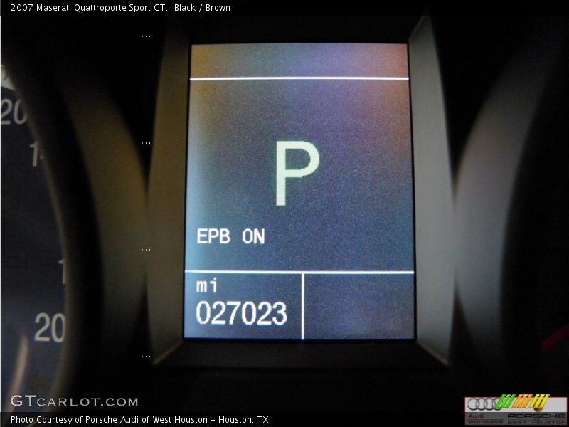 Black / Brown 2007 Maserati Quattroporte Sport GT