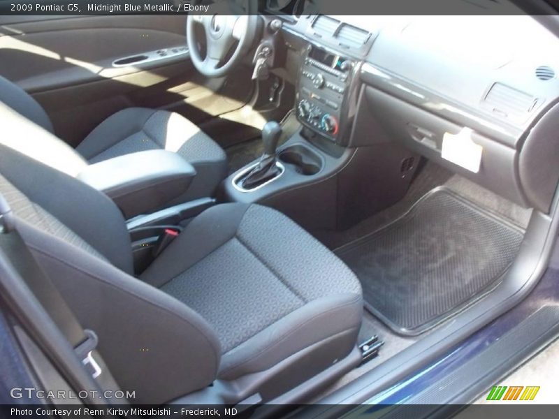 Midnight Blue Metallic / Ebony 2009 Pontiac G5