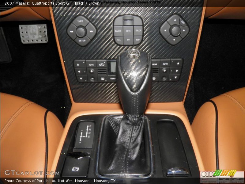 Black / Brown 2007 Maserati Quattroporte Sport GT