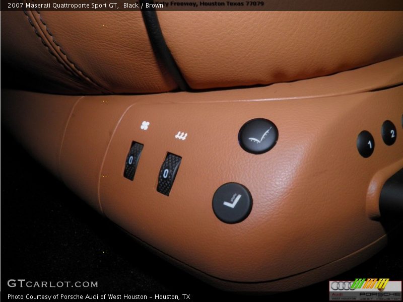 Black / Brown 2007 Maserati Quattroporte Sport GT
