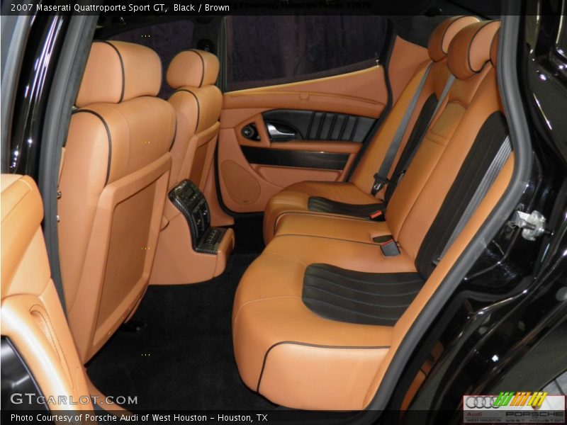 Black / Brown 2007 Maserati Quattroporte Sport GT