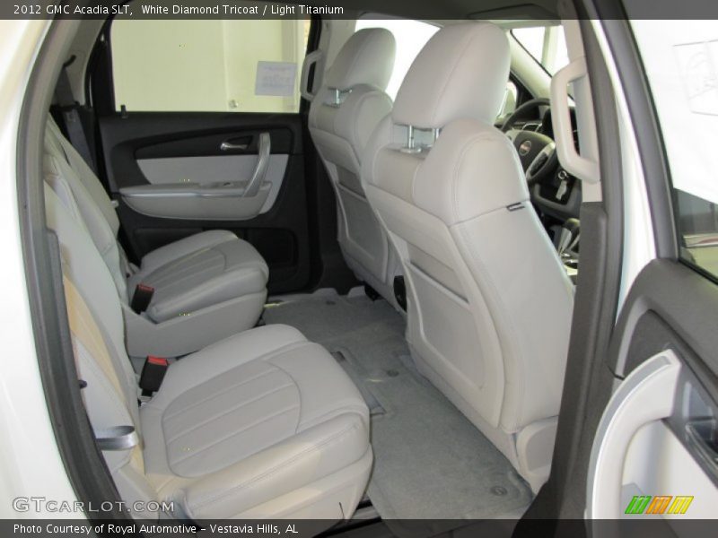 White Diamond Tricoat / Light Titanium 2012 GMC Acadia SLT