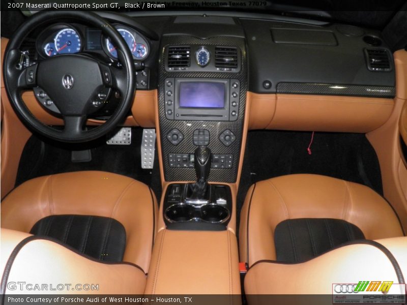 Black / Brown 2007 Maserati Quattroporte Sport GT
