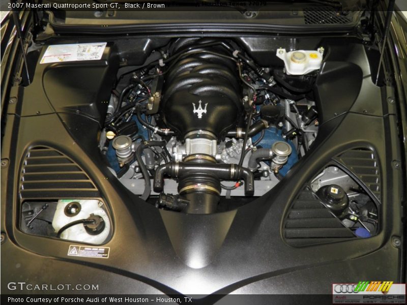 Black / Brown 2007 Maserati Quattroporte Sport GT
