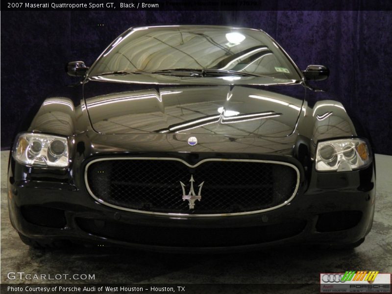 Black / Brown 2007 Maserati Quattroporte Sport GT