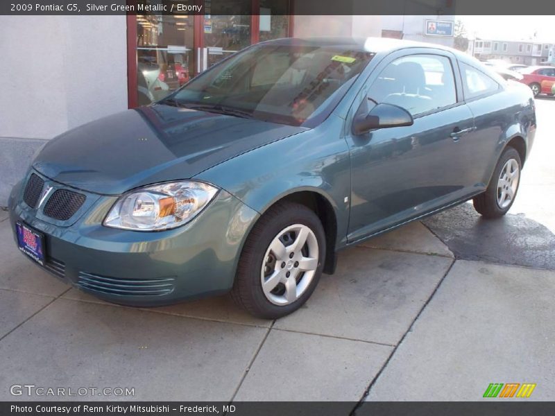 Silver Green Metallic / Ebony 2009 Pontiac G5