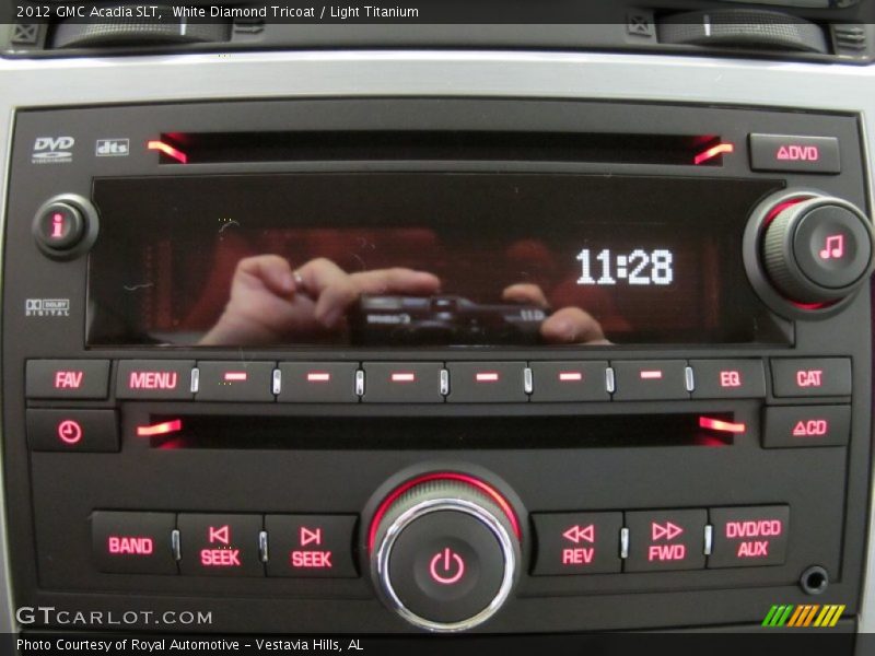 White Diamond Tricoat / Light Titanium 2012 GMC Acadia SLT