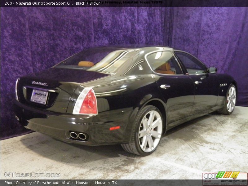 Black / Brown 2007 Maserati Quattroporte Sport GT